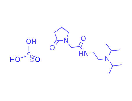 Molecular Structure of 72869-16-0 (PRAMIRACETAM SULFATE)