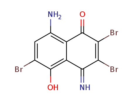 4,8-DIAMINO-2,3,6-TRIBROMO-NAPHTHALENE-1,5-DIONE