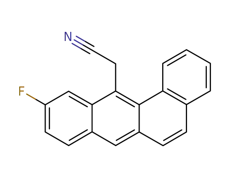 (10-Fluoro-benzo[a]anthracen-12-yl)-acetonitrile
