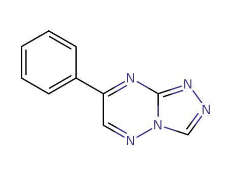 1,2,4-Triazolo(4,3-b)(1,2,4)triazine, 7-phenyl-