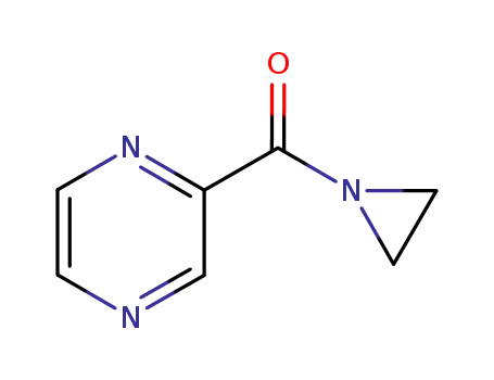 Molecular Structure of 73058-38-5 (Aziridine, 1-(pyrazinylcarbonyl)- (9CI))