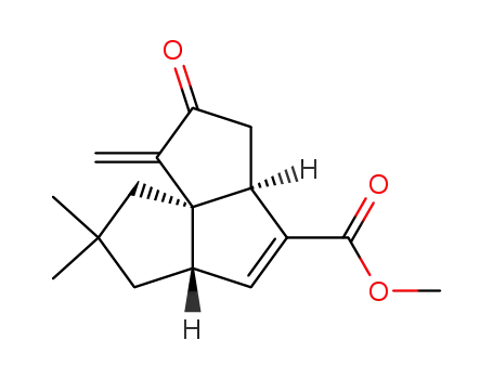 (3aR,5aS,8aR)-7,7-Dimethyl-1-methylene-2-oxo-1,2,3,3a,5a,6,7,8-octahydro-cyclopenta[c]pentalene-4-carboxylic acid methyl ester