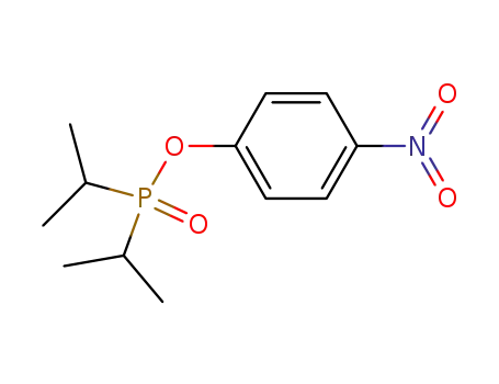 Diisopropylphosphinic acid p-nitrophenyl ester
