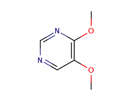 Molecular Structure of 71133-26-1 (Pyrimidine, 4,5-dimethoxy- (9CI))