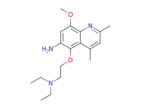 5-(2-Diethylamino-ethoxy)-8-methoxy-2,4-dimethyl-quinolin-6-ylamine