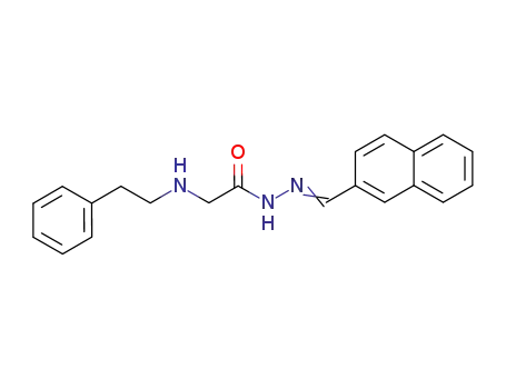 N-(나프탈렌-2-일메틸리덴아미노)-2-(페네틸아미노)아세트아미드