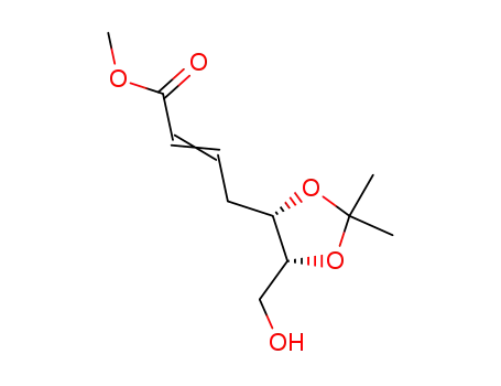 (E)-4-((4S,5R)-5-Hydroxymethyl-2,2-dimethyl-[1,3]dioxolan-4-yl)-but-2-enoic acid methyl ester