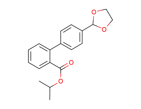 4'-(1,3-dioxolanyl)-2-biphenylcarboxylic acid isopropyl ester