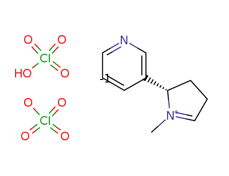 Molecular Structure of 71014-67-0 (S-(-)-NICOTINE-D1'-(5')-IMINIUM DIPERCHLORATE SALT)