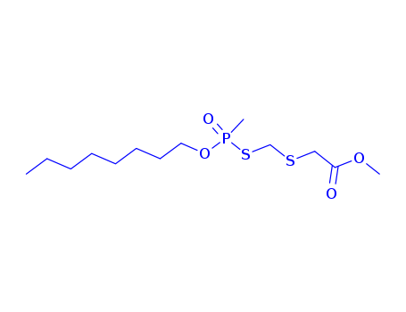 methyl 2-[[methyl(octoxy)phosphoryl]sulfanylmethylsulfanyl]acetate