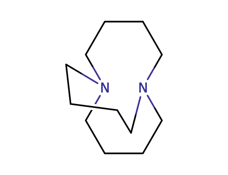 Molecular Structure of 71058-67-8 (1,6-Diazabicyclo[4.4.4]tetradecane)
