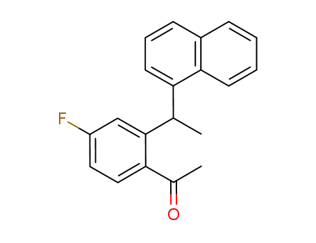 1-[4-Fluoro-2-(1-naphthalen-1-yl-ethyl)-phenyl]-ethanone
