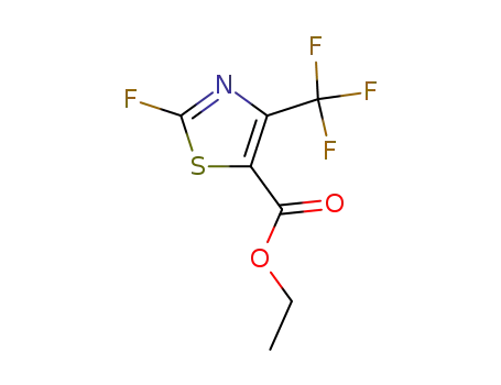 Molecular Structure of 72850-80-7 (5-Thiazolecarboxylicacid,2-fluoro-4-(trifluoromethyl)-,ethylester(9CI))