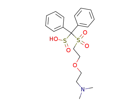 {2-[2-(ジメチルアミノ)エトキシ]エタンスルホニル}ジフェニルメタンスルフィン酸