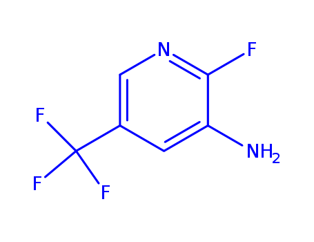2-fluoro-5-(trifluoromethyl)pyridin-3-amine cas no. 72600-65-8 97%