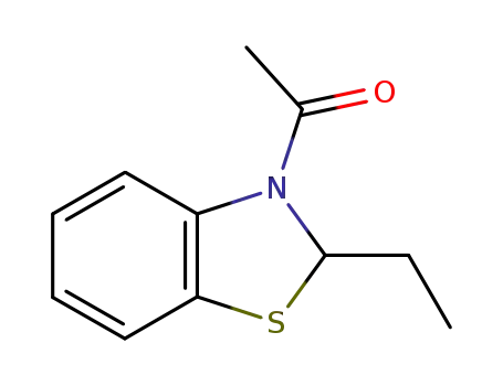 Benzothiazole, 3-acetyl-2-ethyl-2,3-dihydro- (9CI)