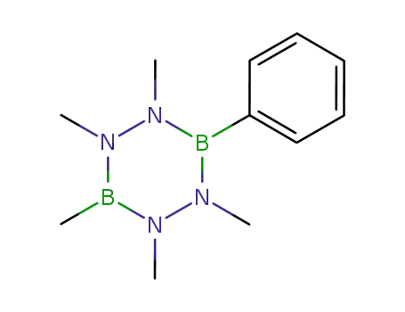 1,2,3,4,5-Pentamethyl-6-phenyl-hexahydro-1,2,4,5,3,6-tetrazadiborin