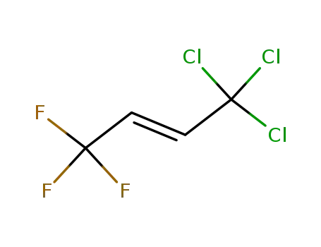 1,1,1-trichloro-4,4,4-trifluoro-but-2<i>t</i>-ene