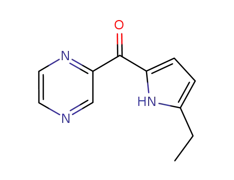 Methanone, (5-ethyl-1H-pyrrol-2-yl)pyrazinyl- (9CI)