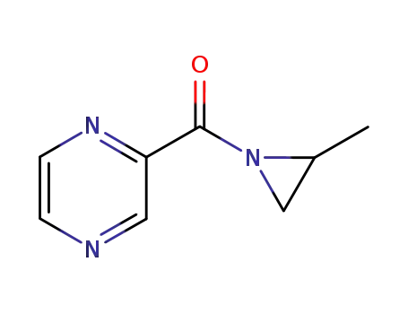 Molecular Structure of 73058-39-6 (Aziridine, 2-methyl-1-(pyrazinylcarbonyl)-, (S)- (9CI))