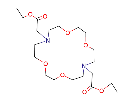 1,4,10,13-Tetraoxa-7,16-diazacyclooctadecane-7,16-diacetic acid,
diethyl ester