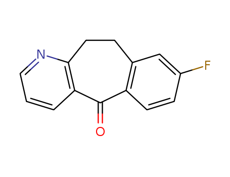 8-FLUORO-10,11-DIHYDRO-BENZO[4,5]CYCLOHEPTA[1,2-B]PYRIDIN-5-ONE