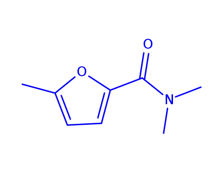 Molecular Structure of 71160-44-6 (2-Furancarboxamide,  N,N,5-trimethyl-)