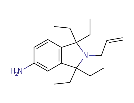 1,1,3,3-테트라에틸-2-프로프-2-에닐-이소인돌-5-아민