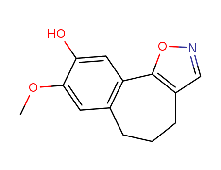 4H-Benzo[3,4]cyclohept[1,2-d]isoxazol-9-ol, 5,6-dihydro-8-methoxy- cas  71007-79-9