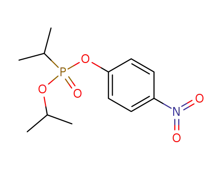 Isopropylphosphonic acid isopropyl p-nitrophenyl ester