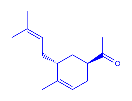 Ethanone,1-[4-methyl-5-(3-methyl-2-buten-1-yl)-3-cyclohexen-1-yl]-