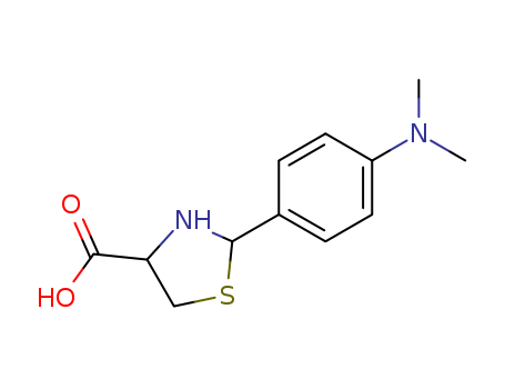 2-(4-dimethylaminophenyl)thiazolidine-4-carboxylic acid cas  72678-86-5