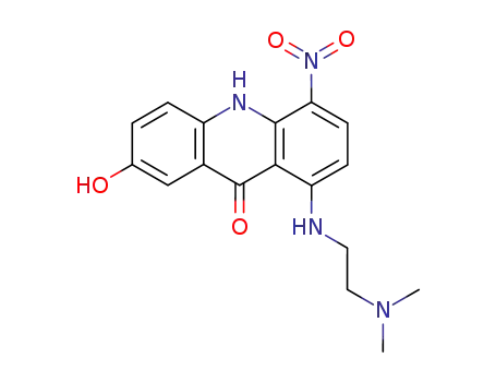 1-((2-(dimethylamino)ethyl)amino)-7-hydroxy-4-nitroacridin-9(10H)-one