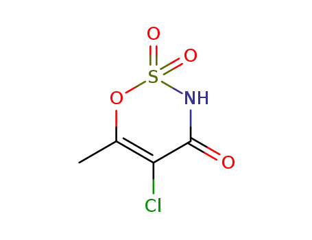 Molecular Structure of 72827-08-8 (5-Chloro AcesulfaMe)