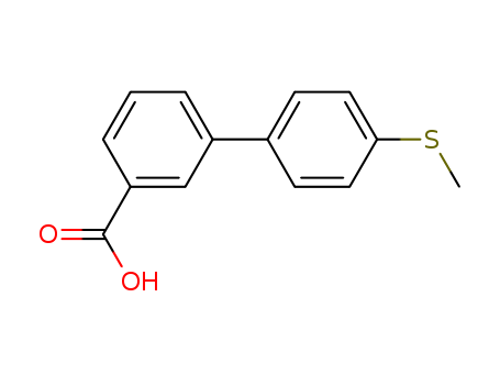 [1,1'-Biphenyl]-3-carboxylicacid, 4'-(methylthio)-