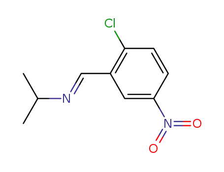 1-Chloro-2-isopropyliminomethyl-4-nitrobenzene