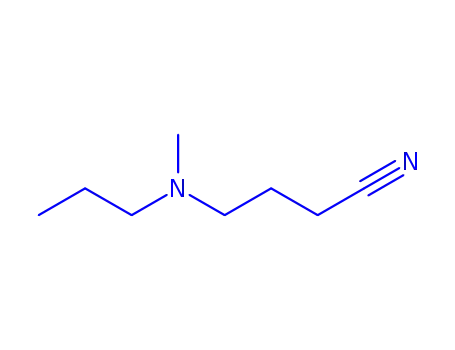 Molecular Structure of 727430-01-5 (Butyronitrile, 4-(methylpropylamino)- (5CI))