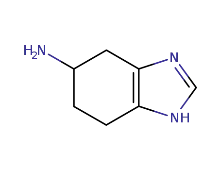 Molecular Structure of 72748-85-7 (1H-Benzimidazol-5-amine, 4,5,6,7-tetrahydro-)