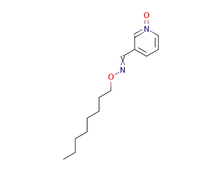 Molecular Structure of 72989-83-4 ((E)-N-(octyloxy)-1-(1-oxidopyridin-3-yl)methanimine)