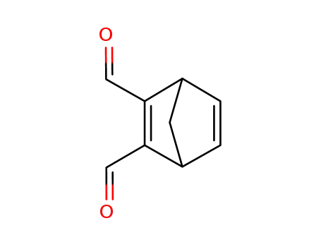 Molecular Structure of 72602-64-3 (Bicyclo[2.2.1]hepta-2,5-diene-2,3-dicarboxaldehyde (9CI))
