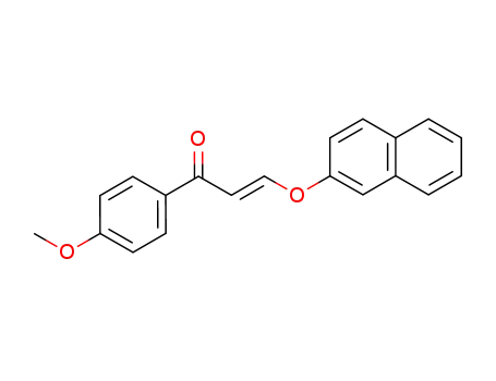 (E)-1-(4-Methoxy-phenyl)-3-(naphthalen-2-yloxy)-propenone