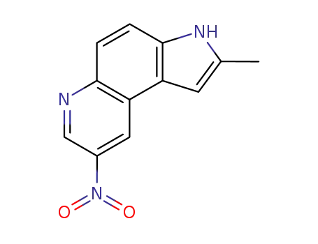 2-メチル-8-ニトロ-1H-ピロロ[3,2-f]キノリン