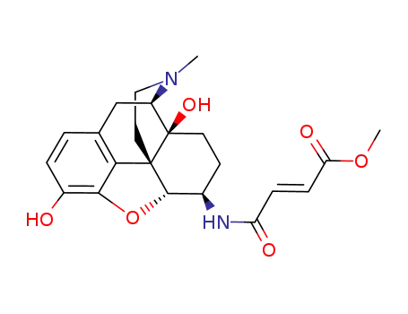 Molecular Structure of 72782-06-0 (Oxymorphone fumarate methyl ester)