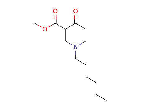 1-Hexyl-4-oxo-piperidine-3-carboxylic acid methyl ester