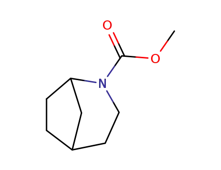 Molecular Structure of 71017-44-2 (methyl 2-azabicyclo[3.2.1]octane-2-carboxylate)