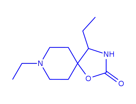 1-Oxa-3,8-diazaspiro[4.5]decan-2-one,4,8-diethyl-(9CI)