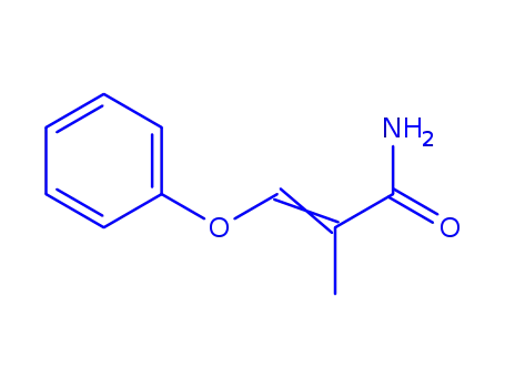 Molecular Structure of 727678-83-3 (Acrylamide, 2-methyl-3-phenoxy- (5CI))