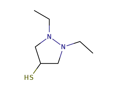 4-Pyrazolidinethiol,  1,2-diethyl-