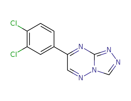1,2,4-Triazolo(4,3-b)(1,2,4)triazine, 7-(2,5-dichlorophenyl)-