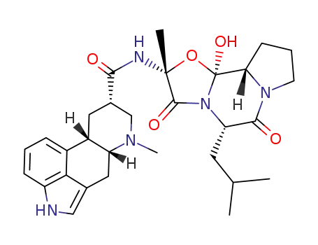 Molecular Structure of 7288-61-1 (9,10-dihydroergosine)